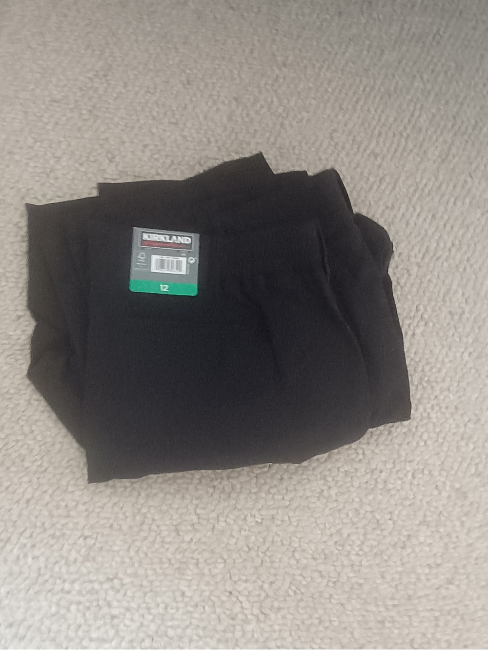 Kirkland Signature Black Ankle-Length Stretch Pants Nylon Cargo SOLD OUT